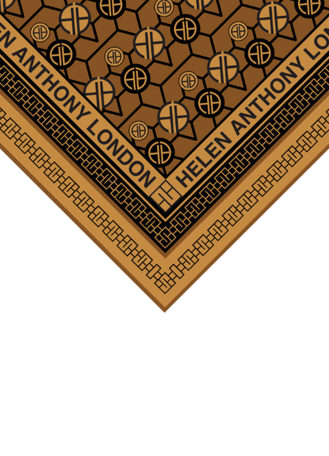 Exclusive Monogram Twill Silk Scarf
