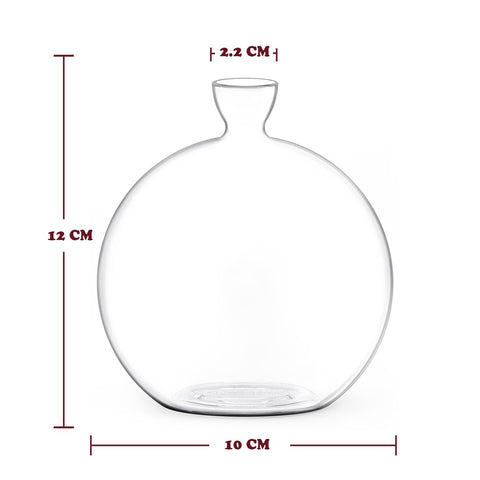 Hand-Blown Glass Vase for Acorns