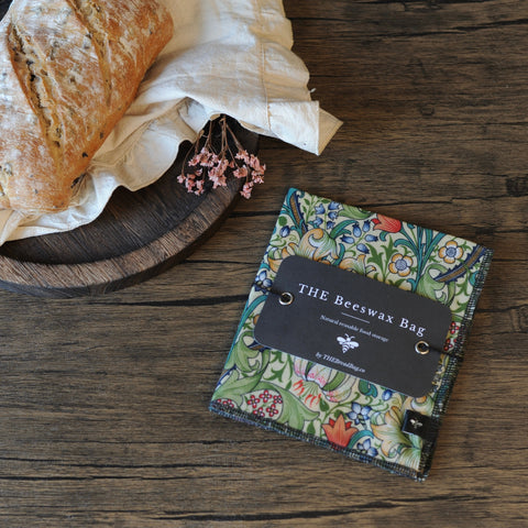 THE William Morris Beeswax Bag | Golden Lily