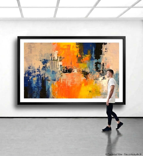 Dam Domido - NO RESERVE PRICE - Sunset Mirror - 150 x 90 cm