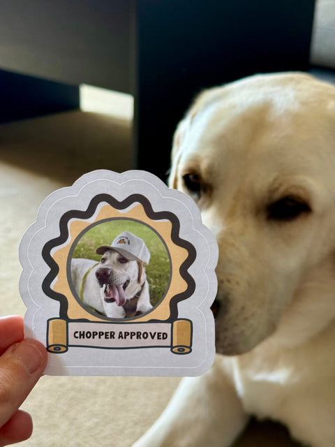 Labrador Approved Sticker | Cute Dog Vinyl Sticker | Lab Lover Gift