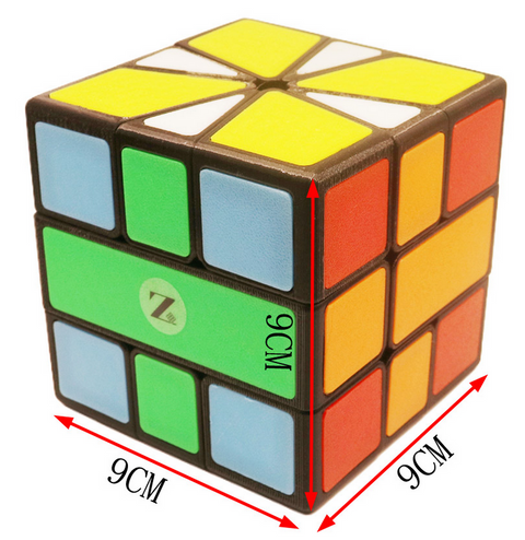 ZEPuzzles Giant Square-1 (9cm) - 3D Printed Jumbo Puzzle