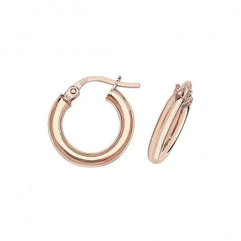 9 Karat Roségold 30 mm Creolen ER531R