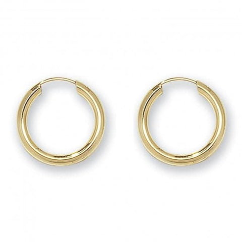 Ohrstecker aus 9-karätigem Gelbgold, 10 mm, ES120