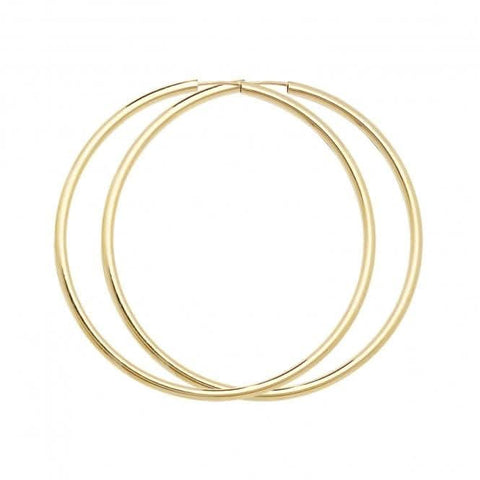 Ohrhänger aus 9-karätigem Gelbgold, 27 mm, ES123