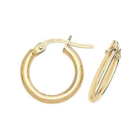 9 Karat Gelbgold 30 mm Creolen ER500
