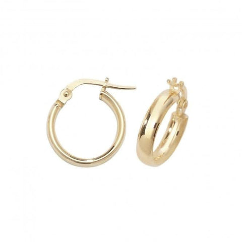 9 Karat Gelbgold 50 mm Creolen ER955