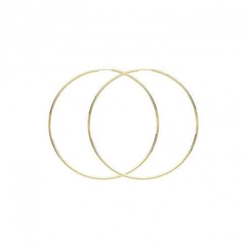 Ohrhänger aus 9-karätigem Gelbgold, 55 mm, ES117