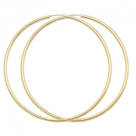 Ohrhänger aus 9-karätigem Gelbgold, 55 mm, ES125