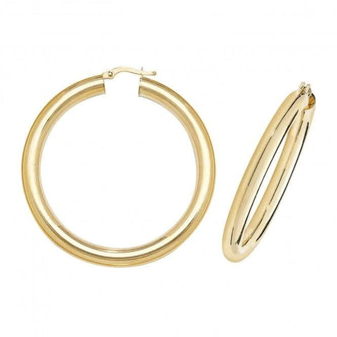 9K Gold Creolen ER1005