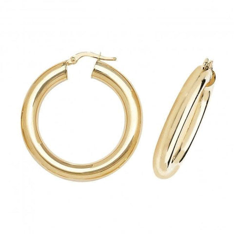 9K Gold Creolen ER1005