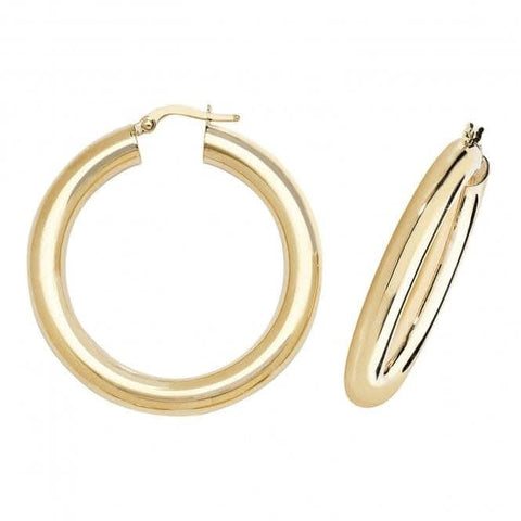 9K Gold Creolen ER1005