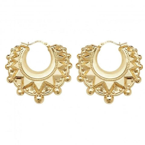 9 Karat Gelbgold Creole Ohrringe ER478