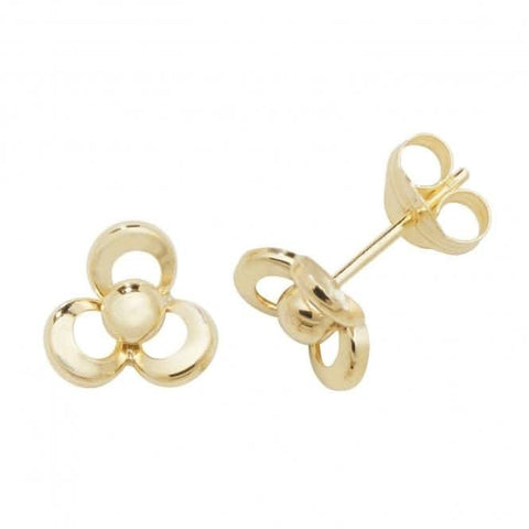 Ohrstecker aus 9-karätigem Gelbgold ES481