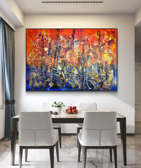 Irena Lenartowicz - Composition with Gold - XXL