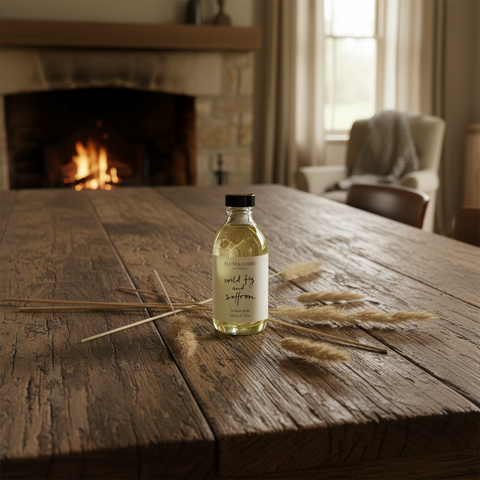 Wild Fig & Saffron Diffuser Refill + Free Reeds