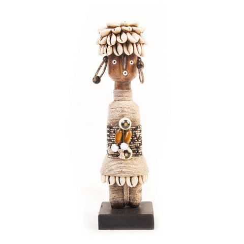 Namji-Puppe – 22 cm – Silber und Schwarz 169B
