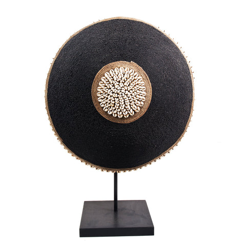 Cameroon Beaded Shield Round M 16D