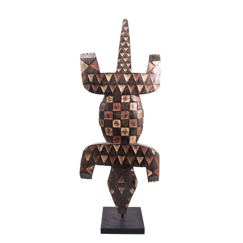 Mossi Crocodile Mask - Burkina Faso 22B