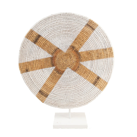 Painted Makenge Basket - Zambia - 25E