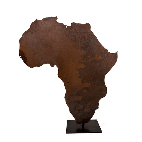 Lasergeschnittene Karte von Afrika M77