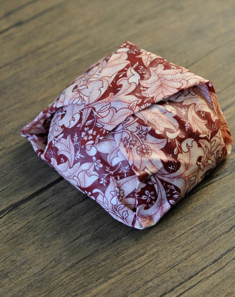 William Morris Beeswax Wrap Theodesia Red  (13" or 14"x11")
