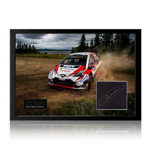 Ott Tanak Signed Rally Toyota Yaris WRC Iconic Frame #2