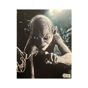 Andy Serkis Signed Gollum The Lord of The Rings 10x8 Photo 4 (AFTAL Authenticated)