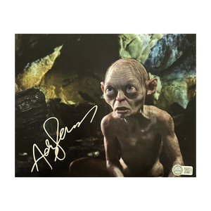 Andy Serkis Signed Gollum The Lord of The Rings 10x8 Photo 6 (AFTAL Authenticated)
