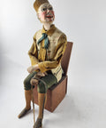Adolf Müller, Germany - Toy - Rare Late 19th Century Cobbler Musical Automaton