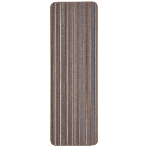 Stockholm Mocha/Blue Washable Mat