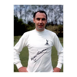 Alan Gilzean Signed Tottenham Hotspur 16x12 Image