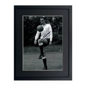 Alan Gilzean Signed Tottenham Hotspur 16x12 Image Deluxe Mount Frame
