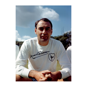 Alan Gilzean Signed Tottenham Hotspur 16x12 Image
