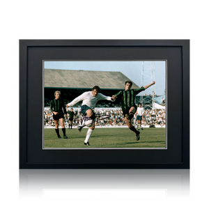 Alan Mullery Signed Tottenham Hotspur Image 4 Deluxe Mount Frame