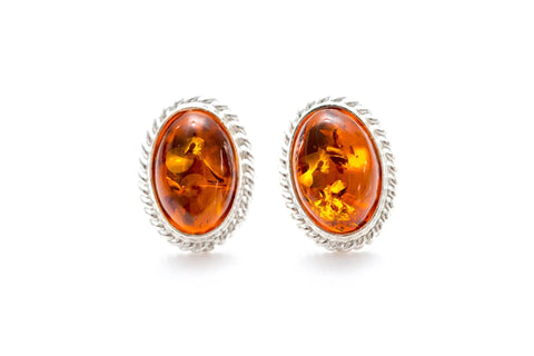 Amber Quintessence Ohrstecker