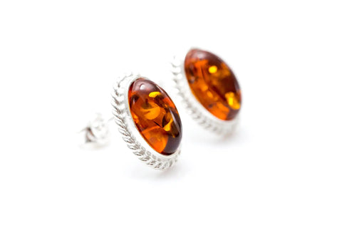 Amber Quintessence Ohrstecker