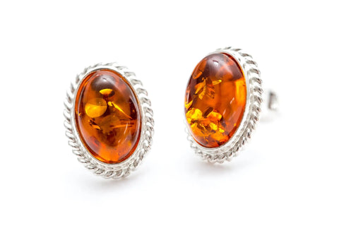 Amber Quintessence Ohrstecker