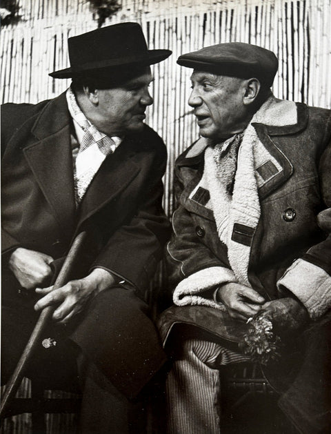 André Villers (1930-2016) - Pablo Picasso & Maurice Thorez, 1961