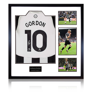Anthony Gordon Signed Newcastle United Shirt Elite Frame (ACG Cert)