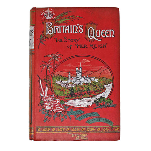 Antique Book 1920 Britain's Queen. The Story of her Life and Reign. Paul, Thomas Published by Shaw, London