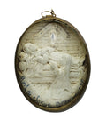 Antique Meerschaum 19th Century French Reliquary Pendant