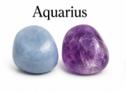 Aquarius Zodiac Crystal Gift