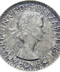 Australia 1964 3 Pence Elizabeth II Coin