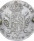 Austrian Netherlands Brabant 1754 One Ducaton Maria Theresia Coin Type 2 Hand Mintmark