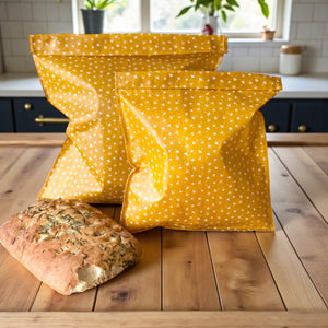 THE Beeswax Bag –Toadstool Mustard