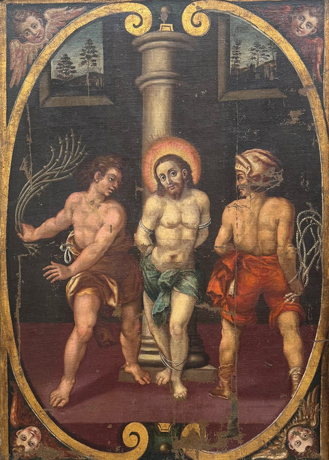 Baccio Bonetti da Cortona (act. 1612-1650) - Flagellation of Christ