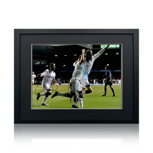 Gareth Bale, Peter Crouch & Aaron Lennon Signed Tottenham Hotspur Image Compact Frame