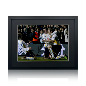 Gareth Bale, Luka Modric & Roman Pavlyuchenko Signed Tottenham Hotspur Image Compact Frame