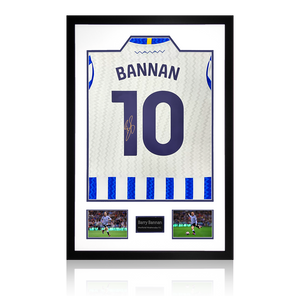 Barry Bannan Signed Sheffield Wednesday 24/25 Shirt Premium Frame
